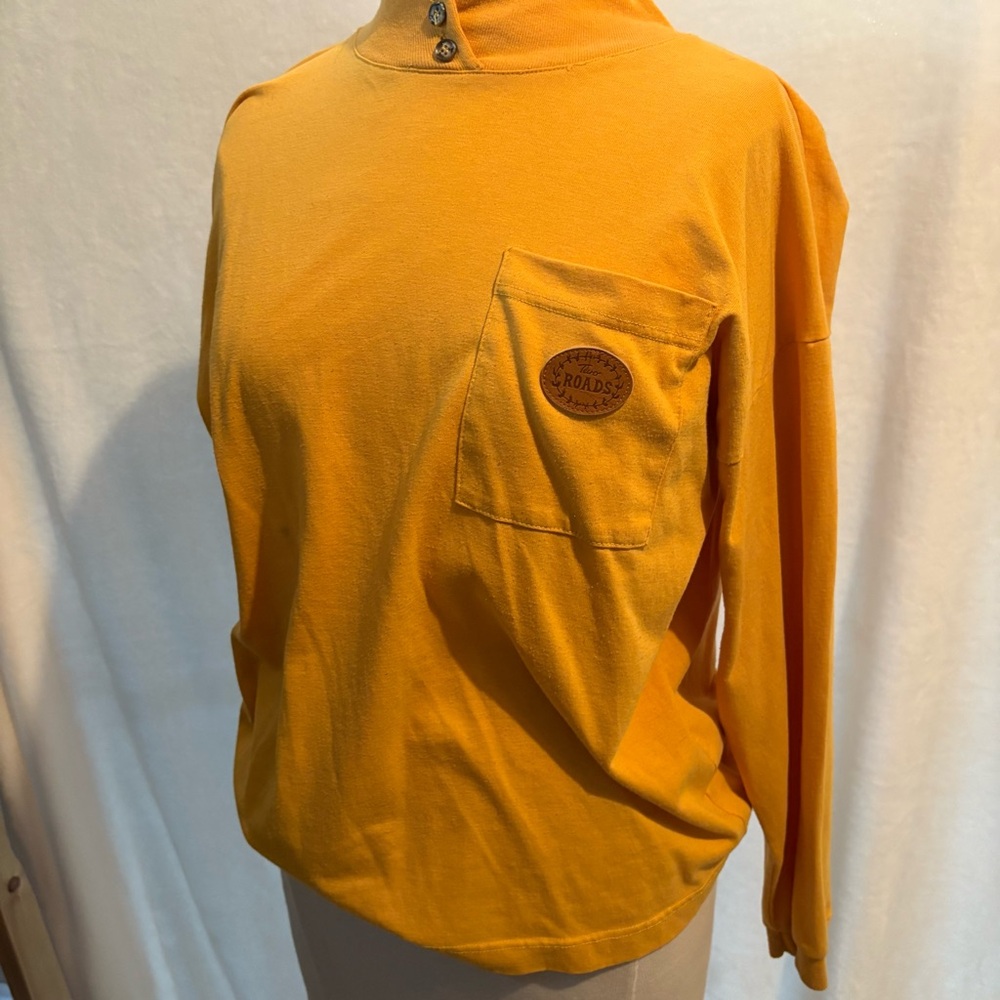 Men's Yellow Long Sleeve Shirt